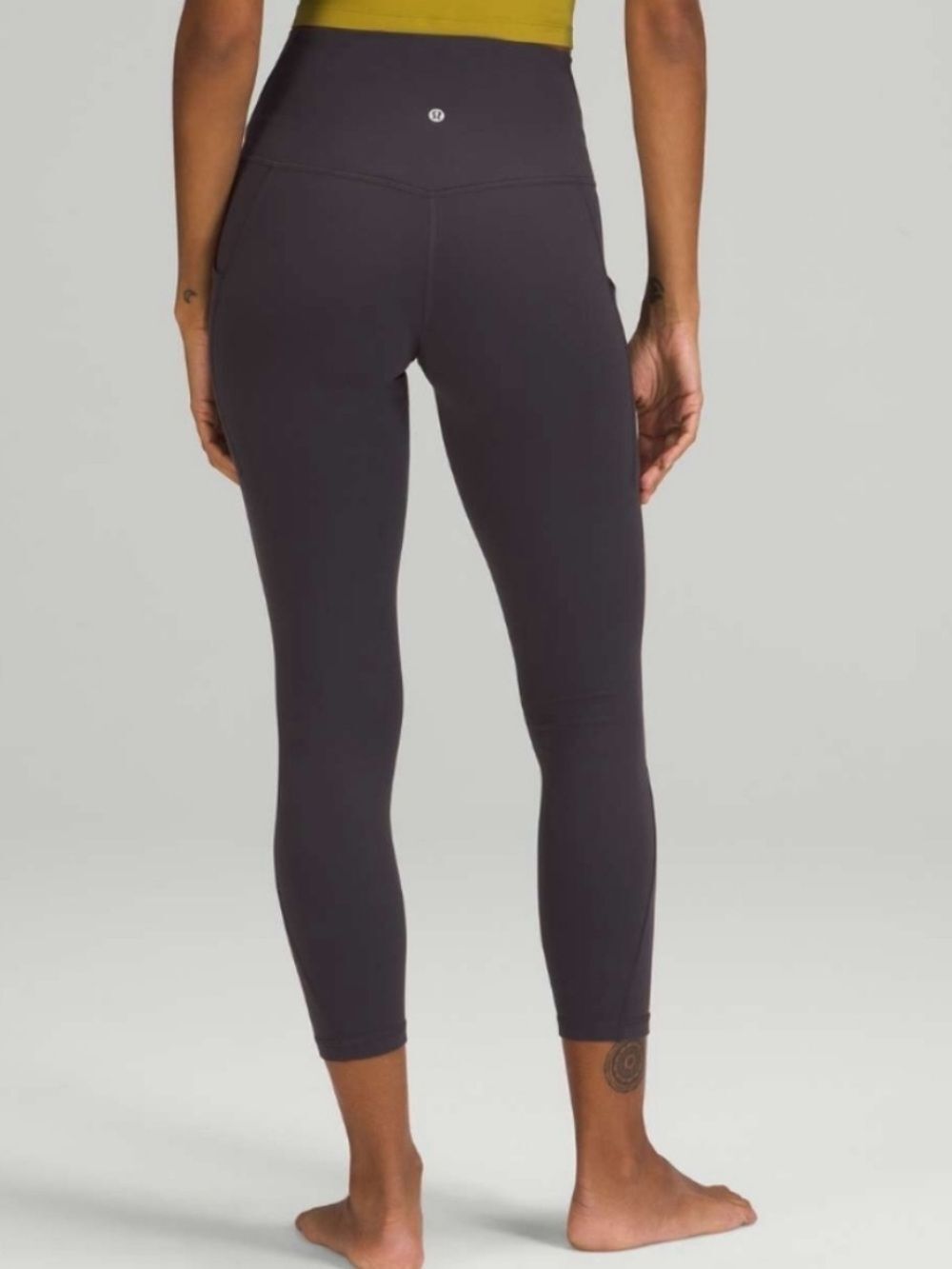 Lululemon Align High Rise Pocket Legging Granite Gray Womens 12